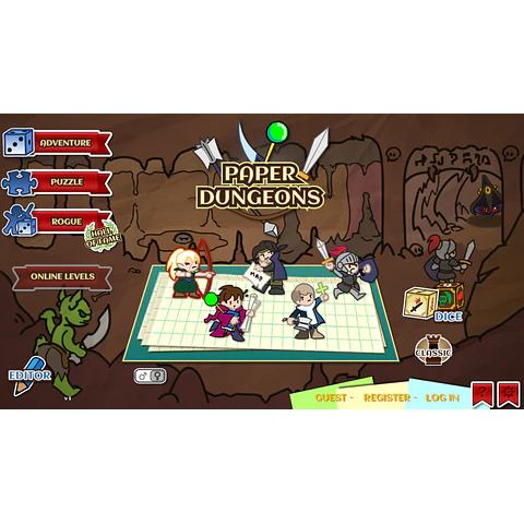 PAPER DUNGEONS STEAM KEY GLOBAL