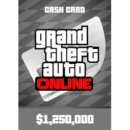 GRAND THEFT AUTO ONLINE: GREAT WHITE SHARK CASH CARD 1 250 000 PC ROCKSTAR KEY GLOBAL