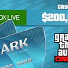 GRAND THEFT AUTO ONLINE: TIGER SHARK CASH CARD 200 000 XBOX LIVE KEY GLOBAL