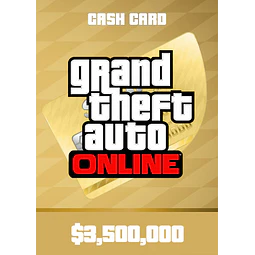 GRAND THEFT AUTO ONLINE: THE WHALE SHARK CASH CARD PC 3 500 000 ROCKSTAR KEY GLOBAL