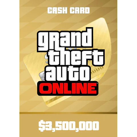 GRAND THEFT AUTO ONLINE: THE WHALE SHARK CASH CARD PC 3 500 000 ROCKSTAR KEY GLOBAL