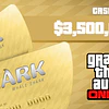 GRAND THEFT AUTO ONLINE: THE WHALE SHARK CASH CARD PC 3 500 000 ROCKSTAR KEY GLOBAL