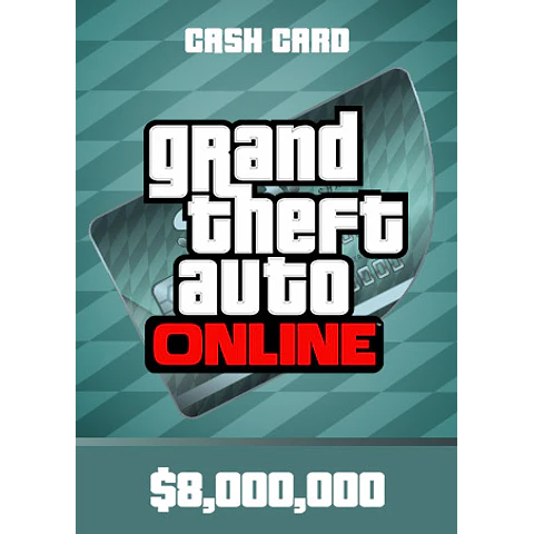 GRAND THEFT AUTO ONLINE: MEGALODON SHARK CASH CARD PC 8 000 000 ROCKSTAR KEY GLOBAL