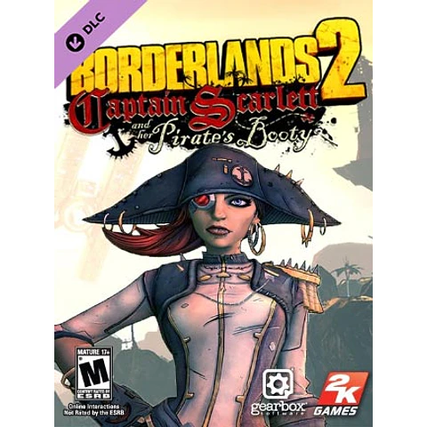 BORDERLANDS 2 - CAPTAIN SCARLETT AND HER PIRATE'S BOOTY STEAM KEY GLOBAL