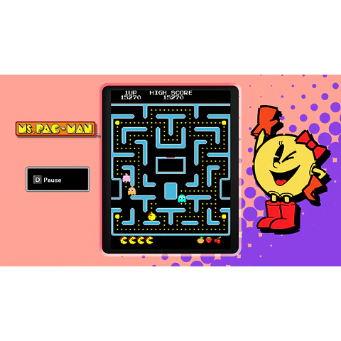 PAC-MAN MUSEUM - MS. PAC-MAN STEAM KEY GLOBAL
