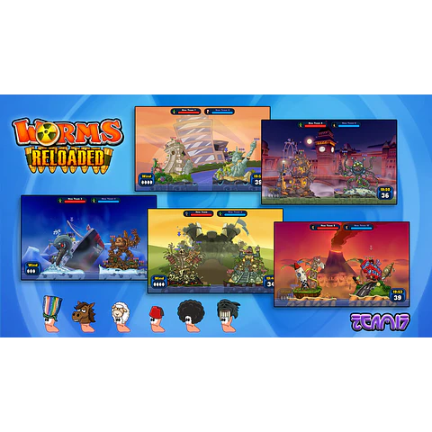 WORMS RELOADED: THE "PRE-ORDER FORTS AND HATS" PACK STEAM KEY GLOBAL