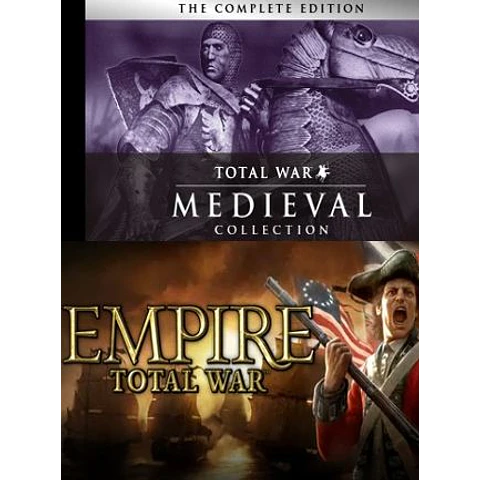 EMPIRE: TOTAL WAR COLLECTION + MEDIEVAL: TOTAL WAR COLLECTION STEAM KEY GLOBAL