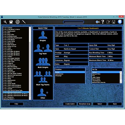 TOTAL EXTREME WRESTLING STEAM KEY GLOBAL