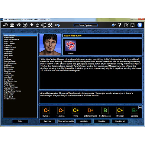 TOTAL EXTREME WRESTLING STEAM KEY GLOBAL