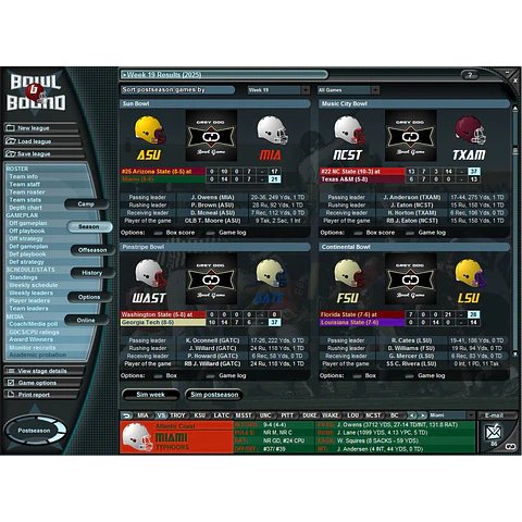 BOWL BOUND COLLEGE FOOTBALL (PC) - STEAM KEY - GLOBAL