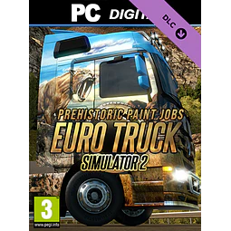 EURO TRUCK SIMULATOR 2 - PREHISTORIC PAINT JOBS PACK STEAM KEY GLOBAL