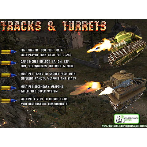 TRACKS AND TURRETS STEAM KEY GLOBAL