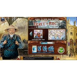 TICKET TO RIDE LEGENDARY ASIA STEAM KEY GLOBAL