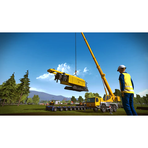 CONSTRUCTION SIMULATOR 2015 LIEBHERR LR 1300 STEAM KEY GLOBAL