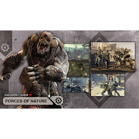 GEARS OF WAR 3 XBOX 360 - XBOX LIVE KEY - GLOBAL