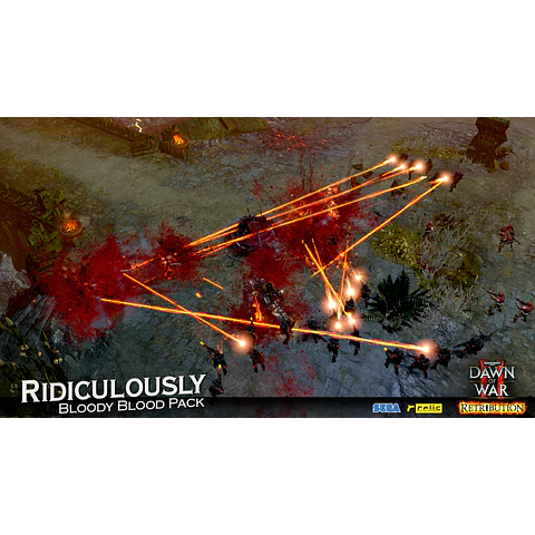 WARHAMMER 40,000: DAWN OF WAR II - RETRIBUTION - RIDICULOUSLY BLOODY BLOOD PACK STEAM KEY GLOBAL