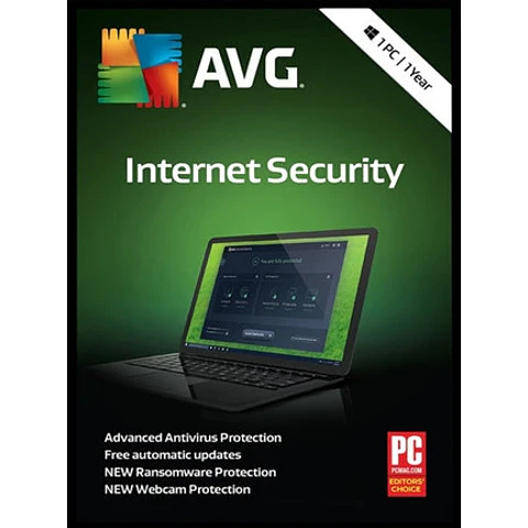 AVG INTERNET SECURITY 1 USER 1 YEAR AVG PC KEY GLOBAL