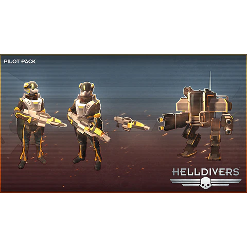 HELLDIVERS - PILOT PACK STEAM KEY GLOBAL