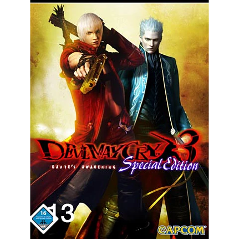 DEVIL MAY CRY 3 SPECIAL EDITION STEAM KEY GLOBAL
