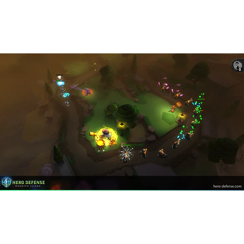 HERO DEFENSE - HAUNTED ISLAND STEAM KEY GLOBAL