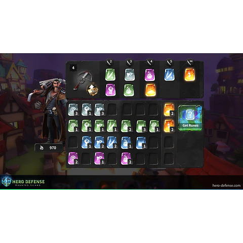 HERO DEFENSE - HAUNTED ISLAND STEAM KEY GLOBAL