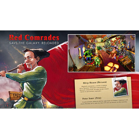 RED COMRADES SAVE THE GALAXY: RELOADED STEAM KEY GLOBAL