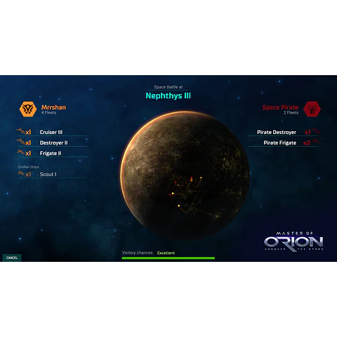 MASTER OF ORION STEAM KEY GLOBAL