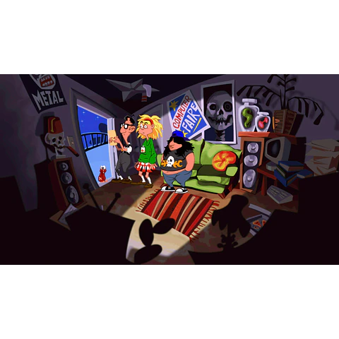 DAY OF THE TENTACLE REMASTERED STEAM KEY GLOBAL