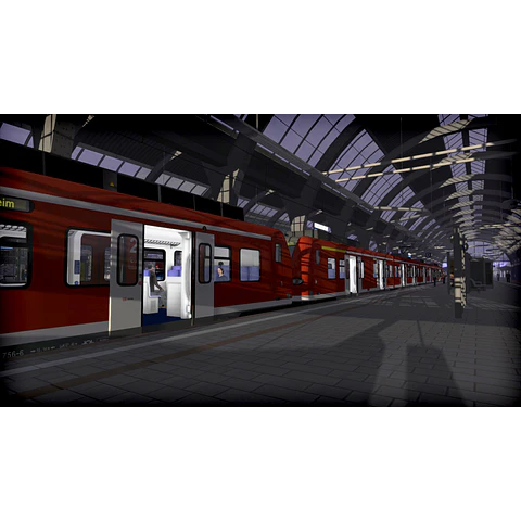 TRAIN SIMULATOR: THE RHINE RAILWAY: MANNHEIM - KARLSRUHE ROUTE ADD-ON STEAM KEY GLOBAL