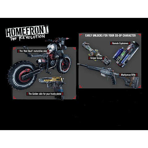 HOMEFRONT: THE REVOLUTION - REVOLUTIONARY SPIRIT PACK STEAM KEY GLOBAL