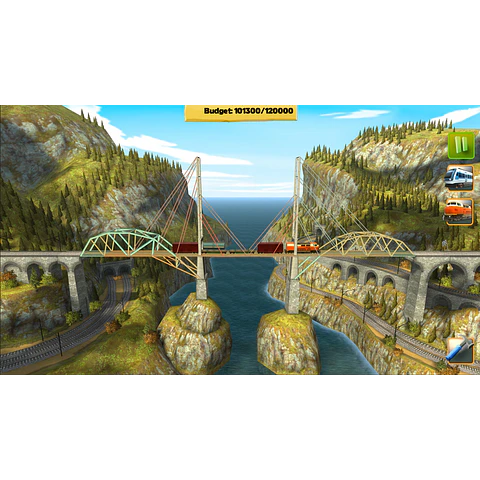 BRIDGE CONSTRUCTOR TRAINS - EXPANSION PACK STEAM KEY GLOBAL