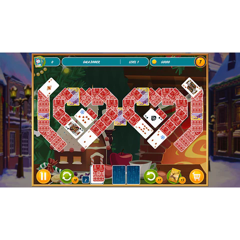 SOLITAIRE CHRISTMAS. MATCH 2 CARDS STEAM KEY GLOBAL