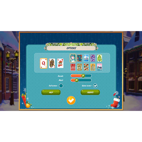 SOLITAIRE CHRISTMAS. MATCH 2 CARDS STEAM KEY GLOBAL