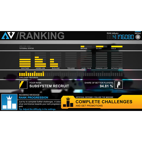 ARTIFICIAL DEFENSE STEAM KEY GLOBAL