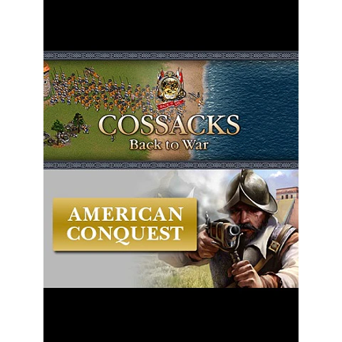 COSSACKS AND AMERICAN CONQUEST PACK STEAM KEY GLOBAL