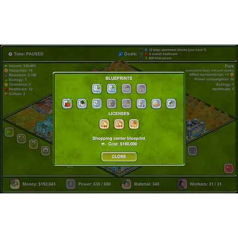 MEGAPOLIS STEAM KEY GLOBAL