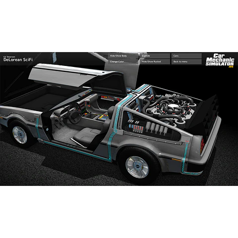 CAR MECHANIC SIMULATOR 2015 - DELOREAN STEAM KEY GLOBAL