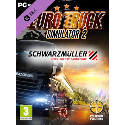 EURO TRUCK SIMULATOR 2 - SCHWARZMÜLLER TRAILER PACK STEAM KEY GLOBAL