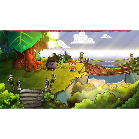 THE SECRET MONSTER SOCIETY - CHAPTER 1: MONSTERS, FIRES AND FORBIDDEN FORESTS STEAM KEY GLOBAL