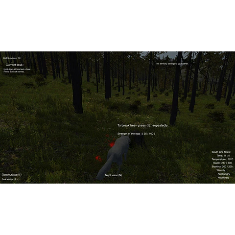 WOLF SIMULATOR STEAM KEY GLOBAL