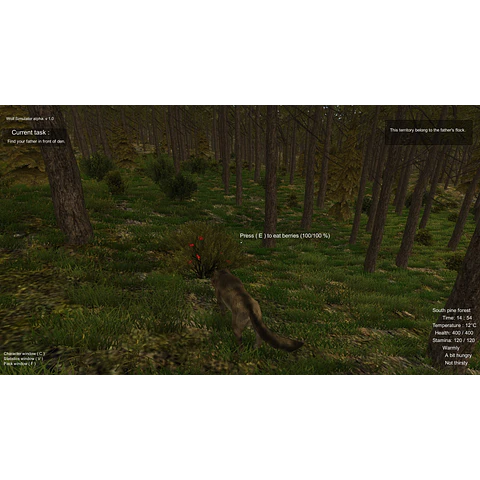 WOLF SIMULATOR STEAM KEY GLOBAL