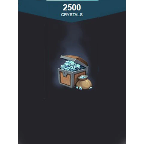 PALADINS CRYSTALS KEY GLOBAL 2 500 CRYSTALS