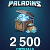 PALADINS CRYSTALS KEY GLOBAL 2 500 CRYSTALS