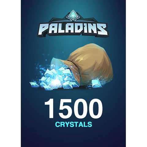 PALADINS CRYSTALS KEY GLOBAL 1 500 CRYSTALS
