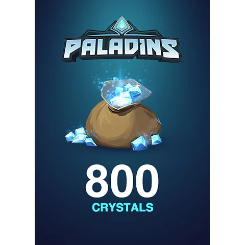 PALADINS CRYSTALS KEY GLOBAL 800 CRYSTALS