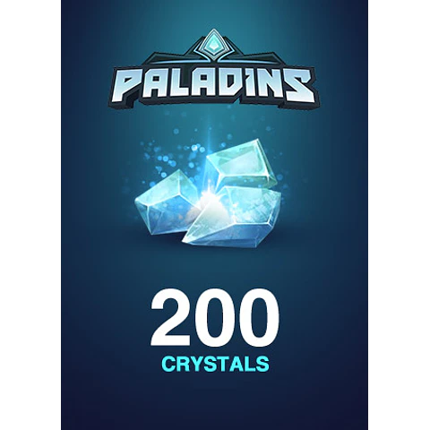 PALADINS CRYSTALS KEY GLOBAL 200 CRYSTALS