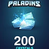 PALADINS CRYSTALS KEY GLOBAL 200 CRYSTALS