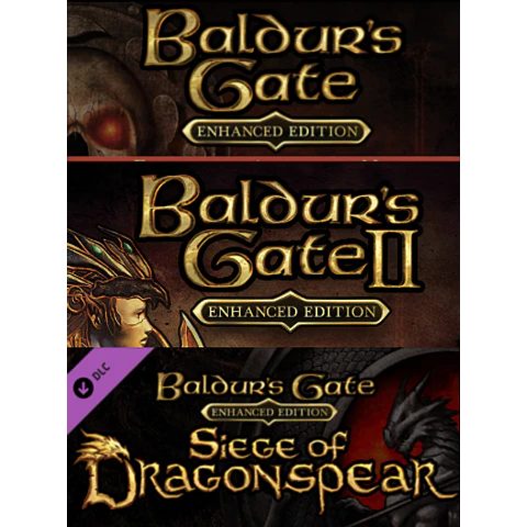 BALDUR'S GATE: THE COMPLETE SAGA STEAM KEY GLOBAL