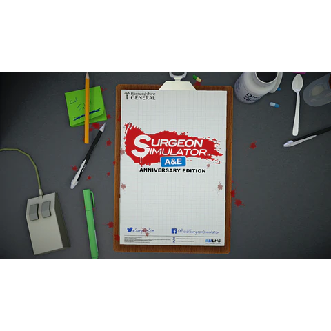 SURGEON SIMULATOR - ANNIVERSARY EDITION CONTENT STEAM KEY GLOBAL