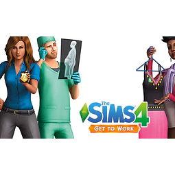 THE SIMS 4: GET TO WORK (PC) - ORIGIN KEY - GLOBAL
